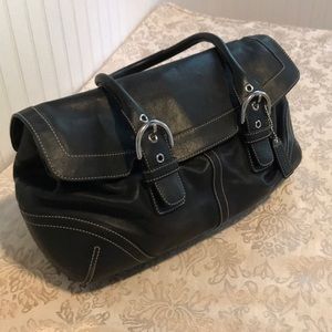 Coach Leather Shoulder Bag